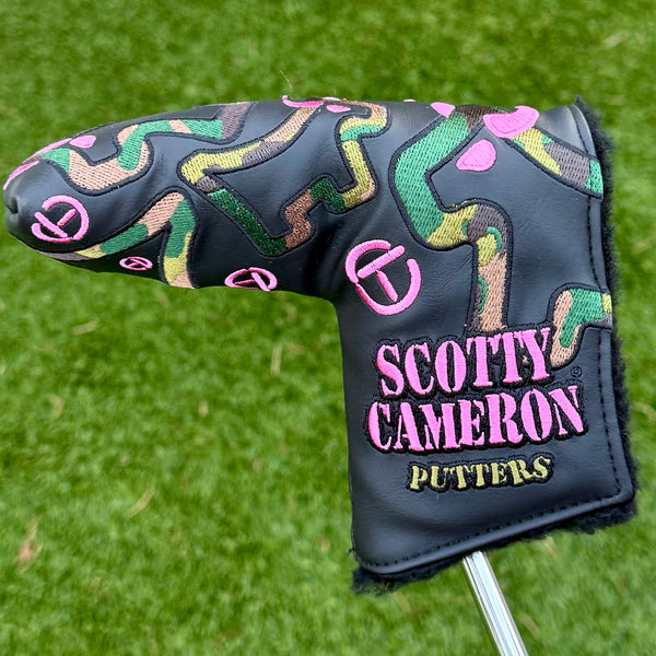 Brand New Timeless (TT) SSS w/4x Premium Cavity Hand Stamps & Pink Camo Tour Headcover