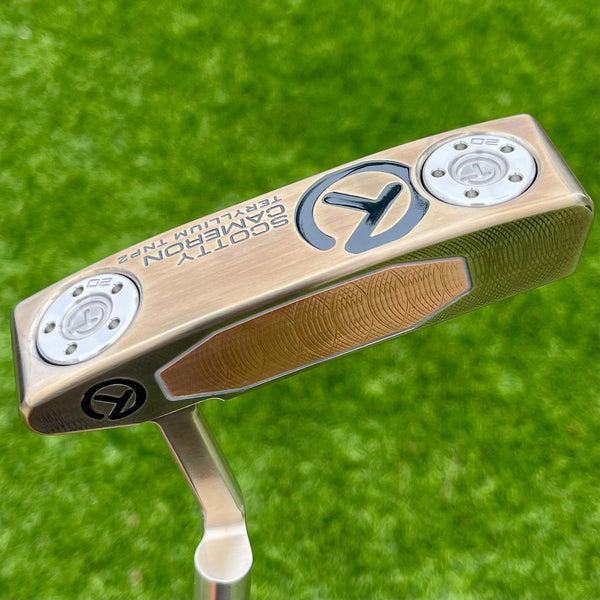 Brooks Koepka Style Chromatic Bronze T22 Newport 2 Tour w/Teryllium Insert & Top Line
