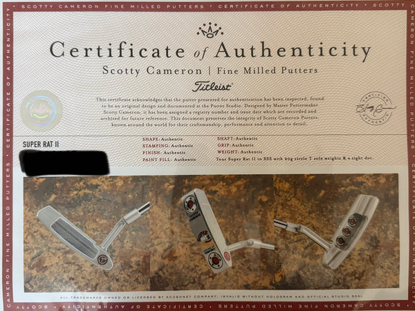 Brand New Super Rat 2 w/GSS Inlay & Sight Dot Alignment Aid