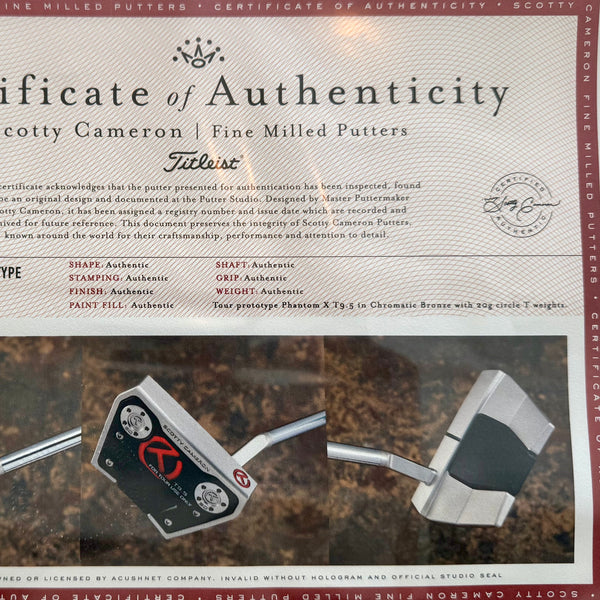 Phantom X T9.5 SSS Prototype w/Flojet Neck