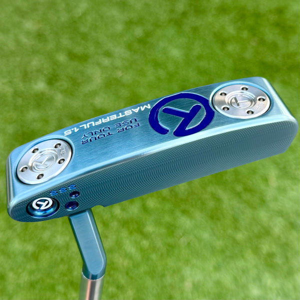 Brand New (Cam Smith Style) Masterful Tourtype 1.5 SSS in Mystic Blue Finish w/Matte Silver Shaft
