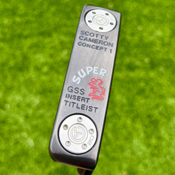 Tour Deep Mill Concept Super Rat 1 w/GSS Insert in Tour Black Finish