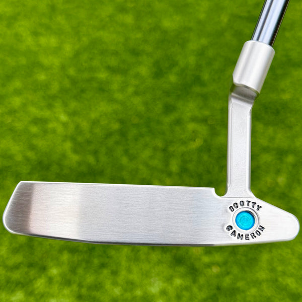 Brand New Smooth Face GSS Timeless Tourtype (TT) w/Sea Bubble Blue Paint & Premium Hand Stamps