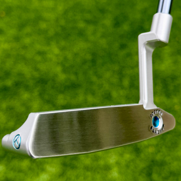 Brand New Smooth Face GSS Timeless Tourtype (TT) w/Sea Bubble Blue Paint & Premium Hand Stamps