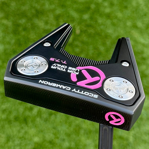 Brand New Lefty Phantom X T7.5 SSS in Black Finish w/Pink Paint Fill