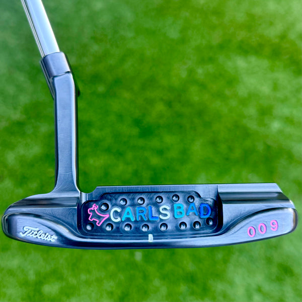 Tour Prototype 009 Carbon "Carlsbad" w/Hand Stamped Dimples in Brushed Black Finish @ 350g