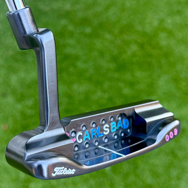 Tour Prototype 009 Carbon "Carlsbad" w/Hand Stamped Dimples in Brushed Black Finish @ 350g