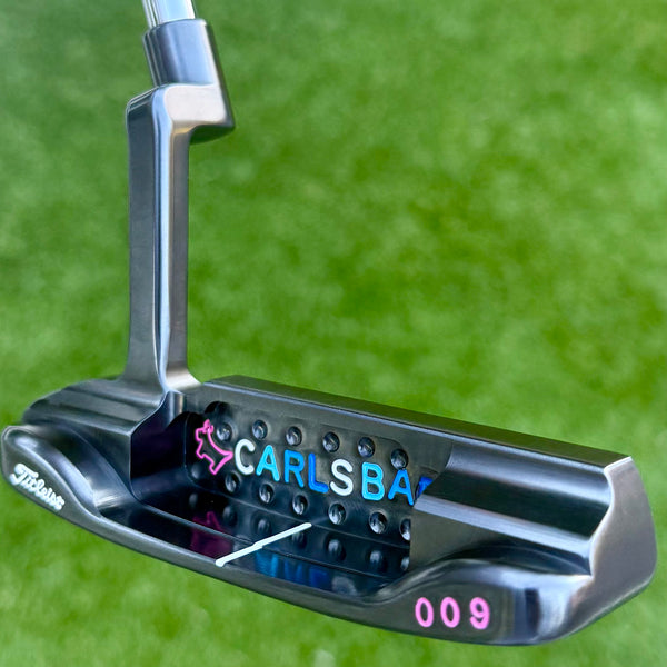 Tour Prototype 009 Carbon "Carlsbad" w/Hand Stamped Dimples in Brushed Black Finish @ 350g