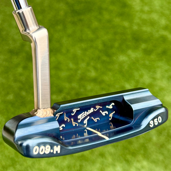 Brand New, "Vault" Exclusive, 2-Tone 009m Carbon in Chrome Blue, Chrome Bronze Neck