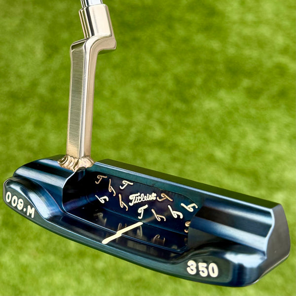 Brand New, "Vault" Exclusive, 2-Tone 009m Carbon in Chrome Blue, Chrome Bronze Neck