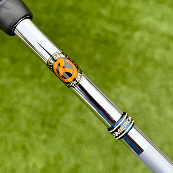 Brand New, "Vault" Exclusive, 2-Tone 009m Carbon in Chrome Blue, Chrome Bronze Neck