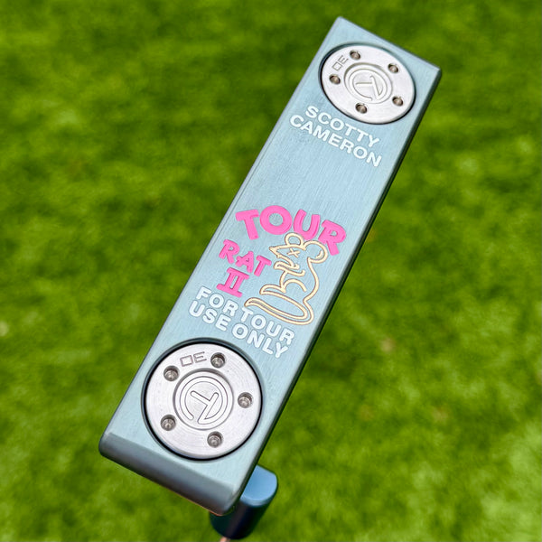 Brand New Mystic Blue Tour Rat 2 SSS w/Pink Accents