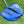 Load image into Gallery viewer, Center Shaft Tour Futura 5S w/Blue Paint &amp; Matching Tour Grip &amp; Headcover
