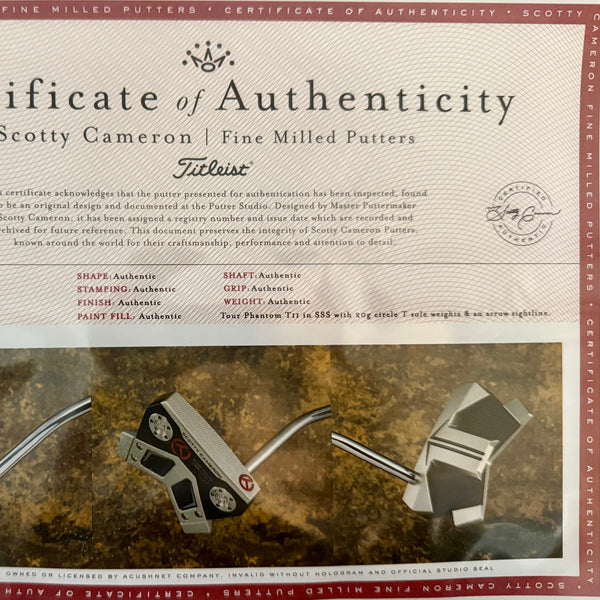 Brand New Phantom X T11 SSS w/Single Bend Neck