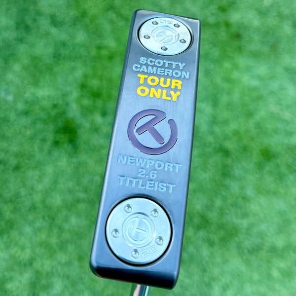 Brand New Center Shaft Tour Select Newport 2.6 in Tour Black Finish