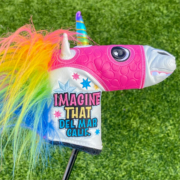 Brand New Pink Unicorn "Imagine That" Limited Release Headcover w/Matching Tail