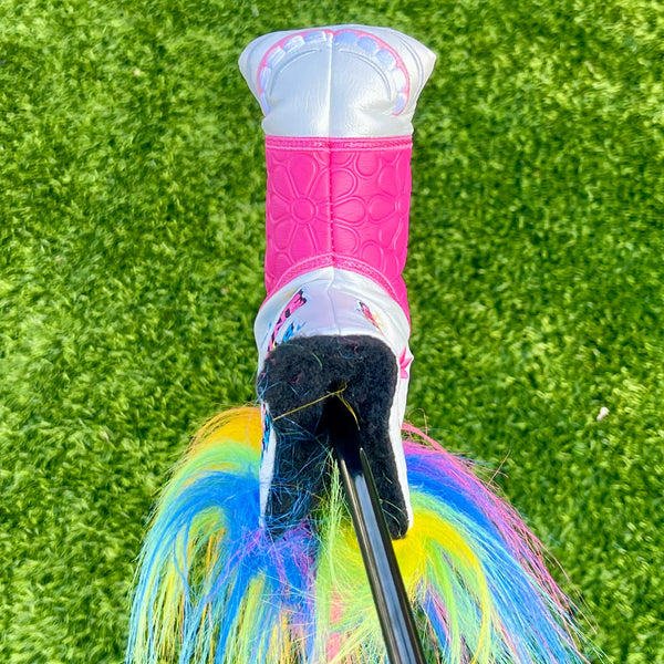 Brand New Pink Unicorn "Imagine That" Limited Release Headcover w/Matching Tail