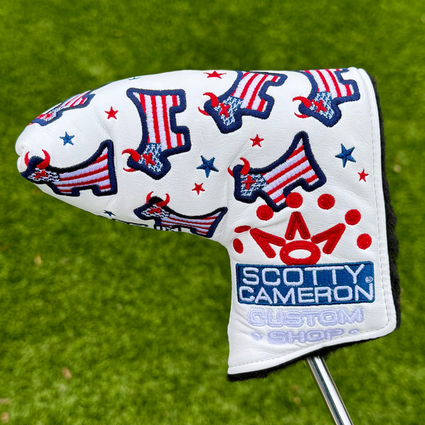 Scotty Cameron Custom Shop USA Bulldog Mid Mallet Headcover