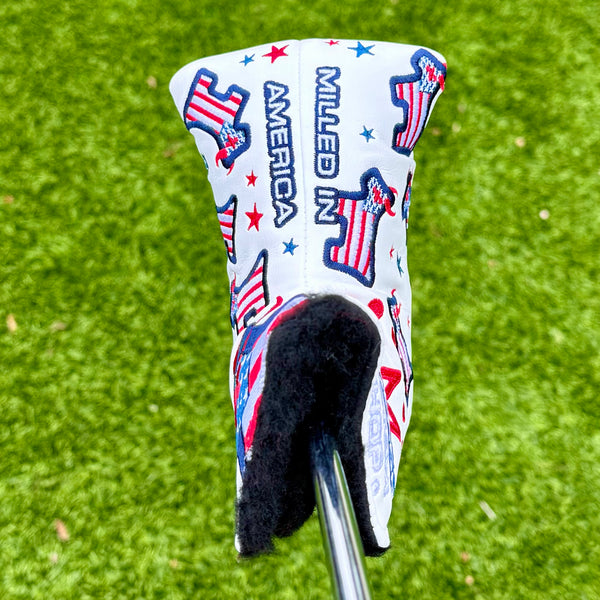 Scotty Cameron Custom Shop USA Bulldog Mid Mallet Headcover