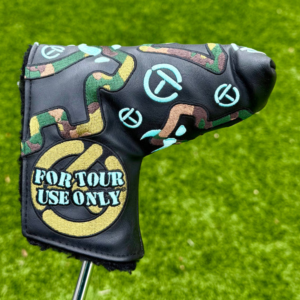 Circle T Tiff/Camo Tour Bulldog Mid Mallet Headcover