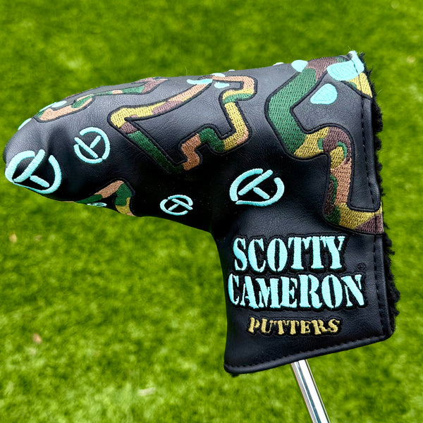 Circle T Tiff/Camo Tour Bulldog Mid Mallet Headcover