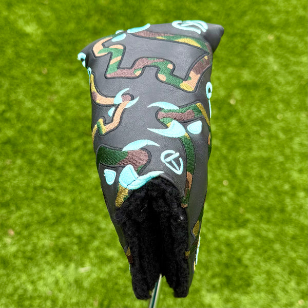 Circle T Tiff/Camo Tour Bulldog Mid Mallet Headcover