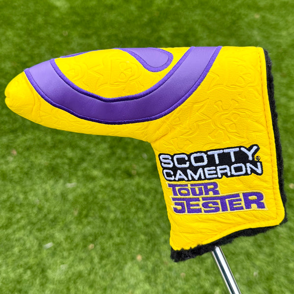 Brand New (Kobe) Circle T Tour Jester Yellow/Purple Blade Headcover