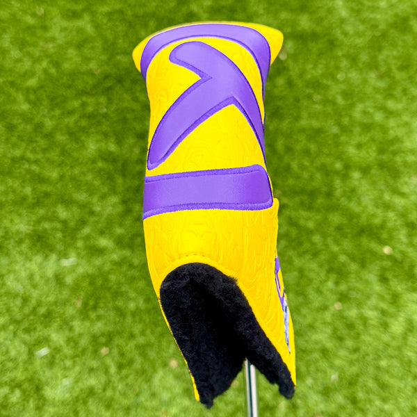 Brand New (Kobe) Circle T Tour Jester Yellow/Purple Blade Headcover