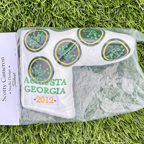 2012 Masters Release "Dancing Crowns" Blade Headcover in White