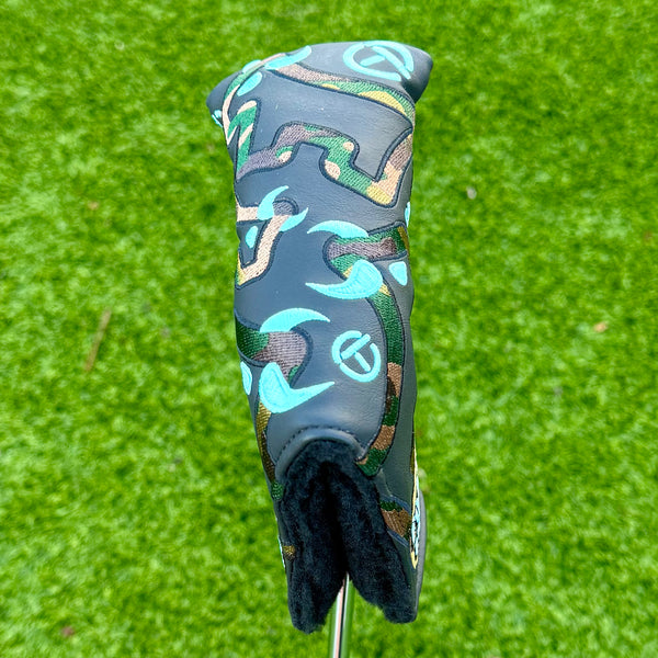Brand New 009m Black Carbon w/Surfer Stamp, Tungsten Sole Weights, & Multi Color Paint Fill
