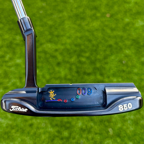 Brand New 009m Black Carbon w/Surfer Stamp, Tungsten Sole Weights, & Multi Color Paint Fill