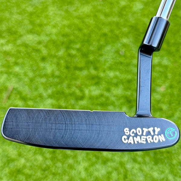 Brand New 009m Black Carbon w/Surfer Stamp, Tungsten Sole Weights, & Multi Color Paint Fill