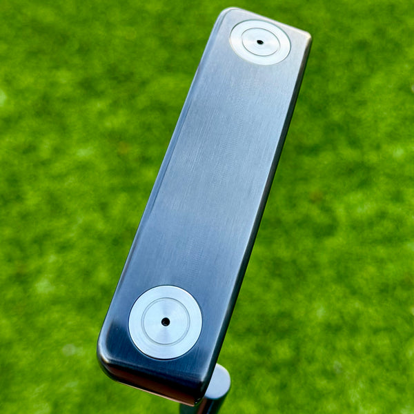 Brand New 009m Black Carbon w/Surfer Stamp, Tungsten Sole Weights, & Multi Color Paint Fill