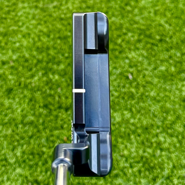 Brand New 009m Black Carbon w/Surfer Stamp, Tungsten Sole Weights, & Multi Color Paint Fill