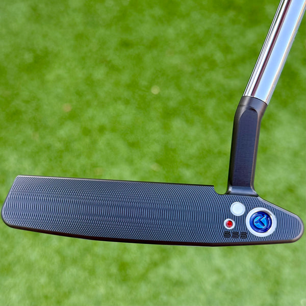 Brand New Timeless 2.5 Tourtype SSS In Black Finish w.Red/White/Blue Paint Fill