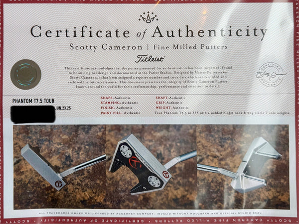 Brand New Phantom X T7.5 SSS w/Welded Flojet Neck