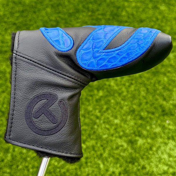 Scotty Cameron Gallery "Vault" Circle T Blue Gator Blade Headcover