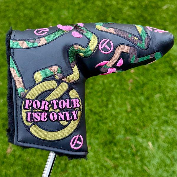 Brand New Timeless (TT) SSS w/4x Premium Cavity Hand Stamps & Pink Camo Tour Headcover