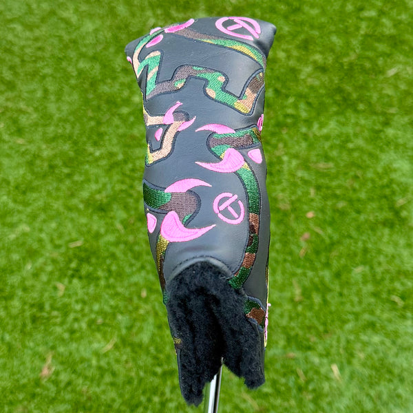 Brand New Timeless (TT) SSS w/4x Premium Cavity Hand Stamps & Pink Camo Tour Headcover