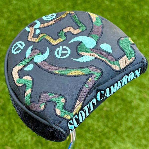Brand New 2025 Phantom X T9 SSS w/Scotty Blue Camo Tour Bulldog Headcover