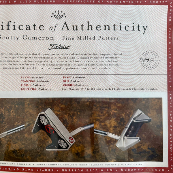 Brand New 2025 Phantom X T7.5 SSS w/Pink Camo Tour Bulldog Headcover