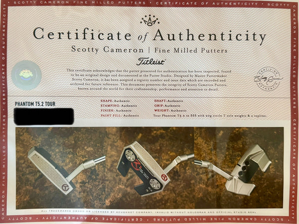 Brand New 2026 Phantom T5.2 SSS w/Plumbers Neck