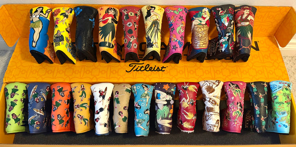 Complete Set (2004-2026) Hawaiian Open Hula Girl Blade Headcovers