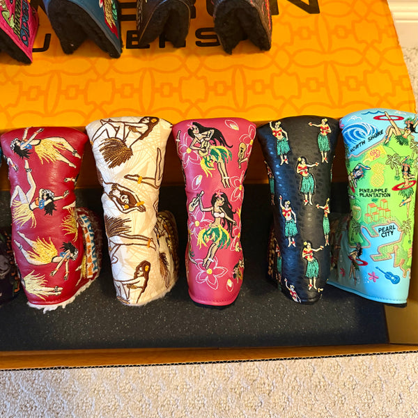 Complete Set (2004-2026) Hawaiian Open Hula Girl Blade Headcovers