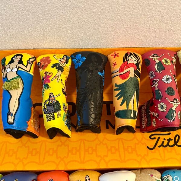 Complete Set (2004-2026) Hawaiian Open Hula Girl Blade Headcovers