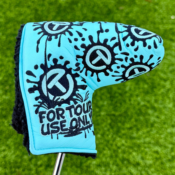 Tiff (Scotty Blue) Paint Splash Circle T Mid Mallet Headcover