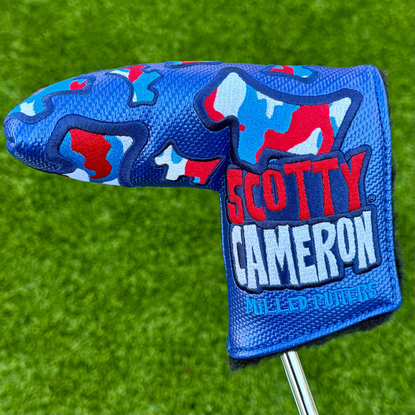Gallery Limited Release Blue Camo Dogs Blade Headcover