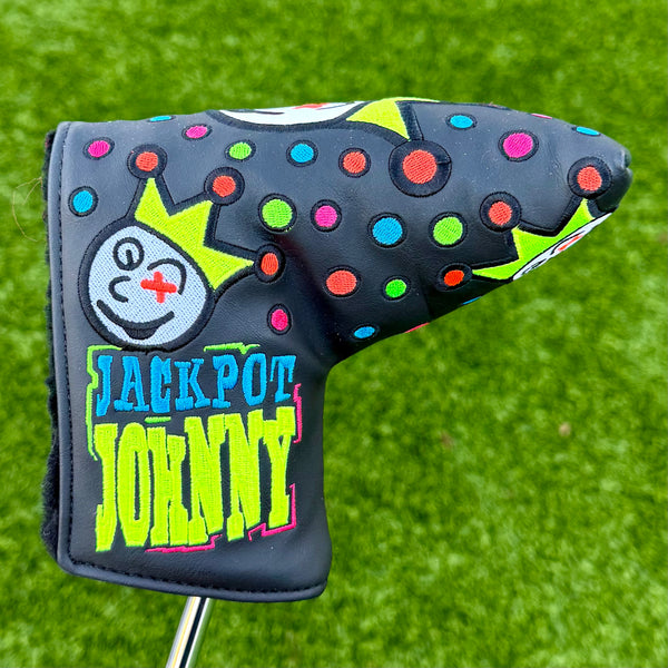Scotty Cameron Custom Shop Jackpot Johnny Neon Dot Mid Mallet Headcover