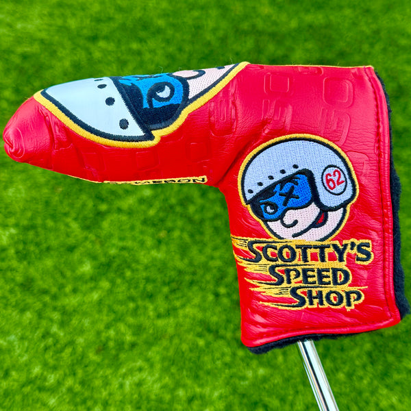 Scotty's Speed Shop Johnny Racer Blade Headcover (Red)
