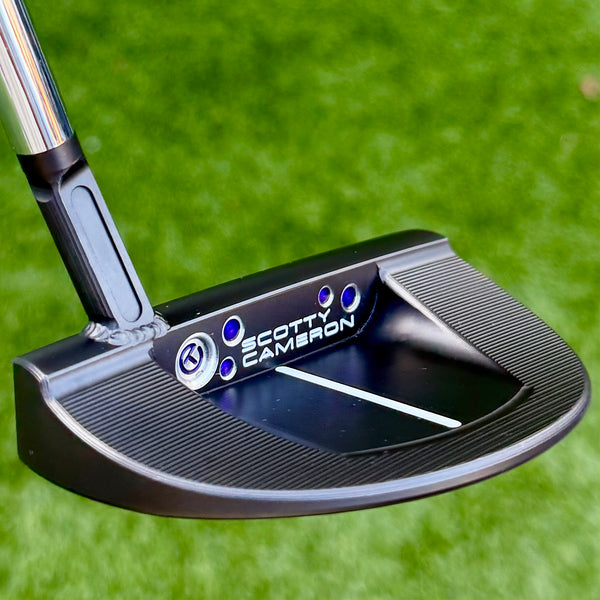 Tour GOLO 6.5 SSS in Black Finish w/Welded Flojet Neck & Purple Paint Fill